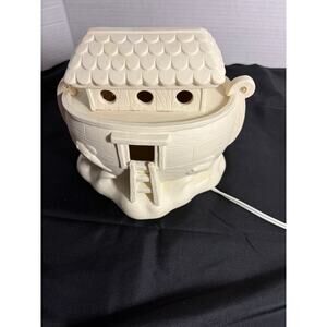 Department 56 Snowbabies Noah's Ark Collection Figurine Night Light